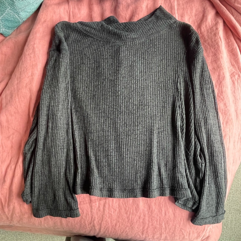 Free People Mock Neck Sweater